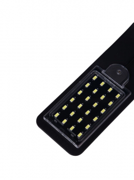 Светодиодная лампа для аквариума Fishbeam 10W 24LED черная-1